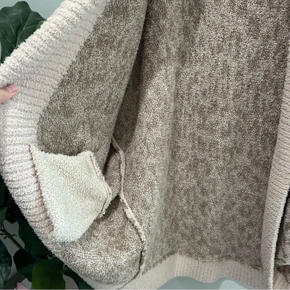 Sweet lovely by Jen 2x leopard super soft cozy cocoon sweater with pockets - Picture 9 of 13